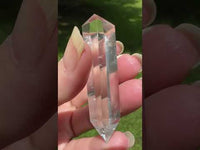 Natural Quartz Double Terminated Wand Point #11