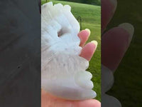 Druzy Agate Geode Carved Native American #8