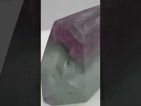 Feather Fluorite Free Form with Rainbow #4