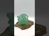 Fluorite Dragon Head Carving #8