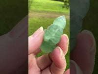 Baja Blast Fluorite Nine-Tailed Fox Carving