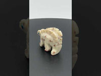 Carved Stegosaurus Soapstone