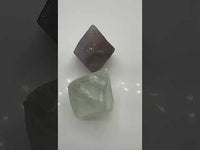 Colorful Fluorite Octahedrons Size #6