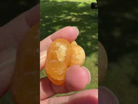 Carved Yellow Stone Duck #2
