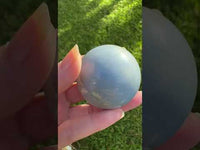 Baby Blue Angelite Sphere #7