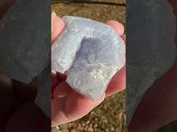 Blue Lace Agate Raw Specimen #7