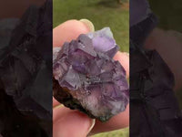 Cubic Purple Fluorite Specimen #4