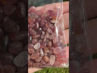 Strawberry Quartz Tumbled Gravel