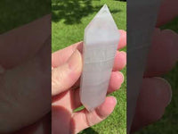 Yttrium Fluorite Double Terminated Wand Scepter #2