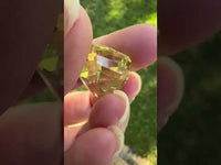 Fancy Checker Prasiolite 20x18mm 28.70ct
