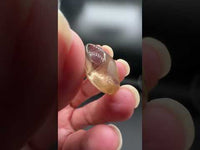 High Quality Gold Rutilated Quartz Teardrop