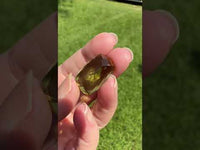 Checker Prasiolite 29x15mm Long Cushion Cut 30.05ct