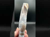 Druzy Agate Geode Indigenous-Inspired Warrior Carving #2