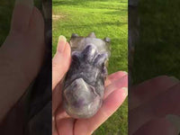 Fluorite Dragon Head Carving #3