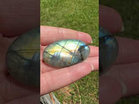 Oval Labradorite Cabochon 1a