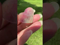 Candy Fluorite Carved Heart #5