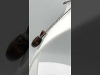 Tiger Eye Perfume/Essential Oil Bottle Necklace