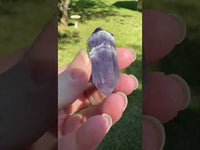 Double Terminated Chevron Amethyst Point #3