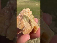 Apatite in Calcite, Bancroft, Canada