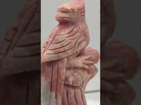 Pink Opal Bird Carving #2