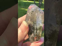 Garden Quartz Free Form with Rainbow #6
