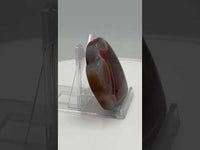 Carnelian Heart Palm Stone #10