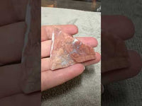 Pink Agate Freeform #1