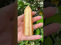 Orange Mexican Calcite Obelisk Tower #2