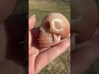 Orange Jade Skull #2