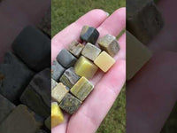 Bumblebee Jasper Cubes Pack of 22