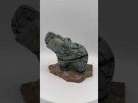 Nephrite Jade Carved Elephant #3