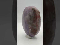 Amethyst Mixed with Stripe Agate Palm Stone #3