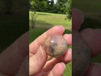 Sparkling Sunstone Sphere mixed with Moonstone #20
