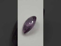 Rose de France Amethyst 30x20mm Pear Checker 39.75ct