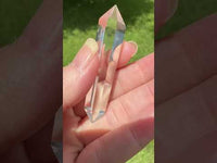 Natural Quartz Double Terminated Wand Point #6