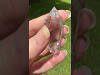 Natural Quartz Double Terminated Wand Point #5