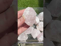 Raw Rose Quartz Lovely Shades of Pink