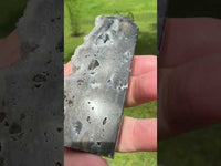 Black Chalcedony Sphalerite Obelisk Tower #2