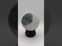 Moss Agate Crystal Ball Sphere 66.39mm #1