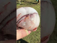 Unique Fire Quartz Skull #2