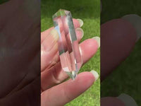 Natural Quartz Double Terminated Wand Point #4