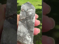 Black Chalcedony Sphalerite Obelisk Tower #1