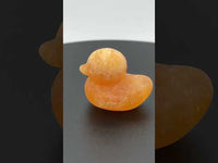 Carved Yellow Stone Duck #2