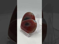 Carnelian Heart Palm Stone #4