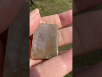 Coral Jade DIY Pendant