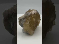 Golden Cube Fluorite Cluster – Moscona Mine, Spain Specimen