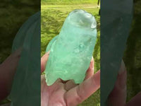 Fluorite Dragon Head Carving #8