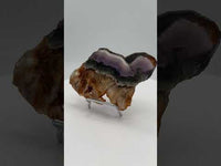 Fluorite Mixed Cube Pyrite & Acicular Slab #3