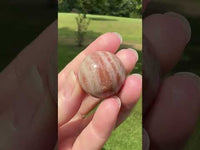 Sparkling Sunstone Sphere mixed with Moonstone #19