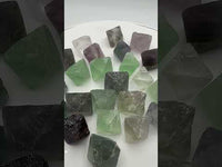 Colorful Fluorite Octahedrons Size #5